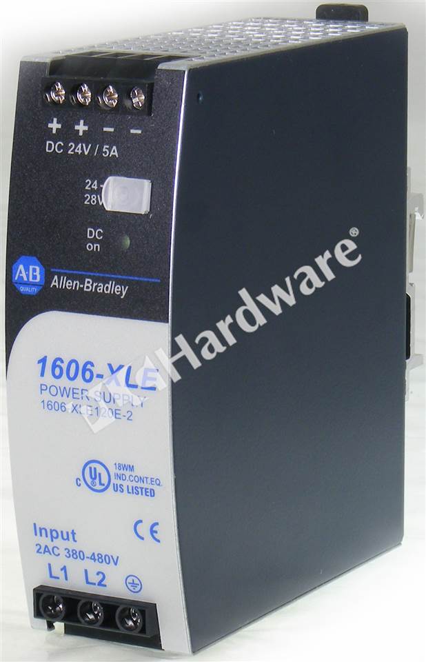 PLC Hardware Allen Bradley 1606XLE120E2 Series A, Used in a PLCH