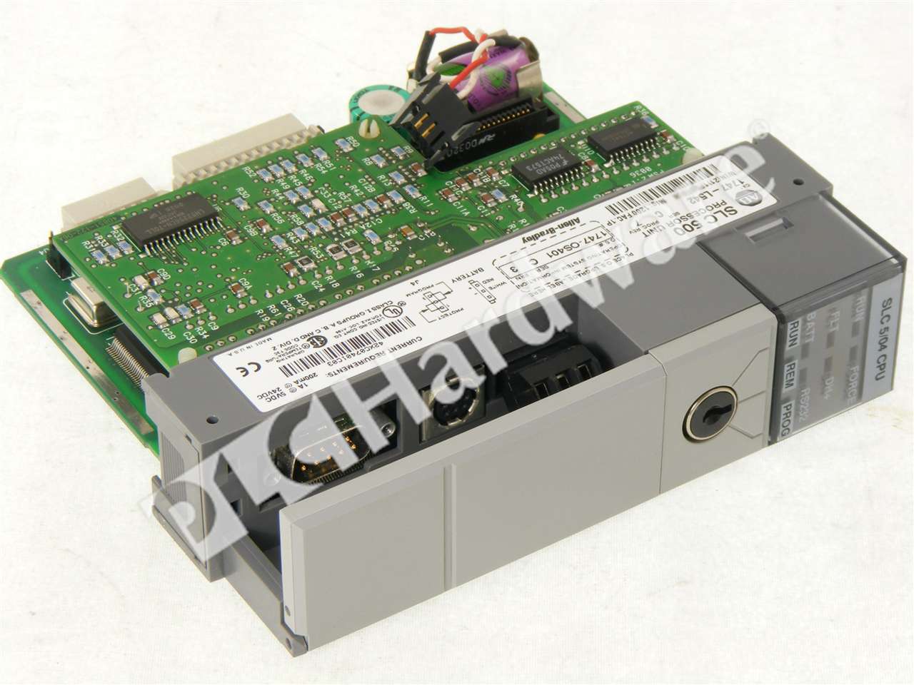 PLC Hardware - Allen Bradley 1747-L542 Series C, Used in a PLCH Packaging