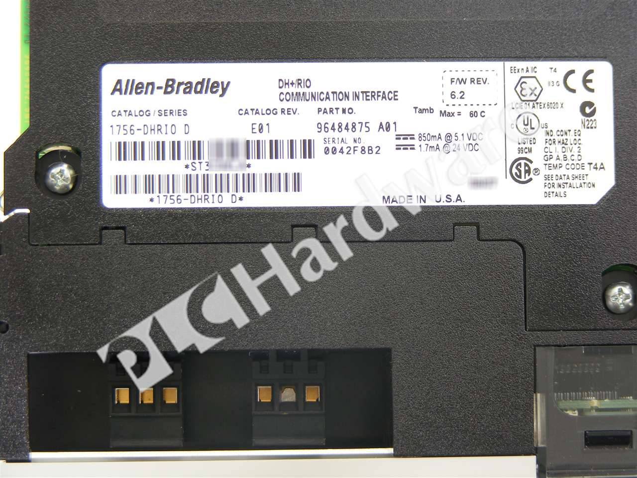 PLC Hardware - Allen Bradley 1756-DHRIO Series D, New Surplus Sealed