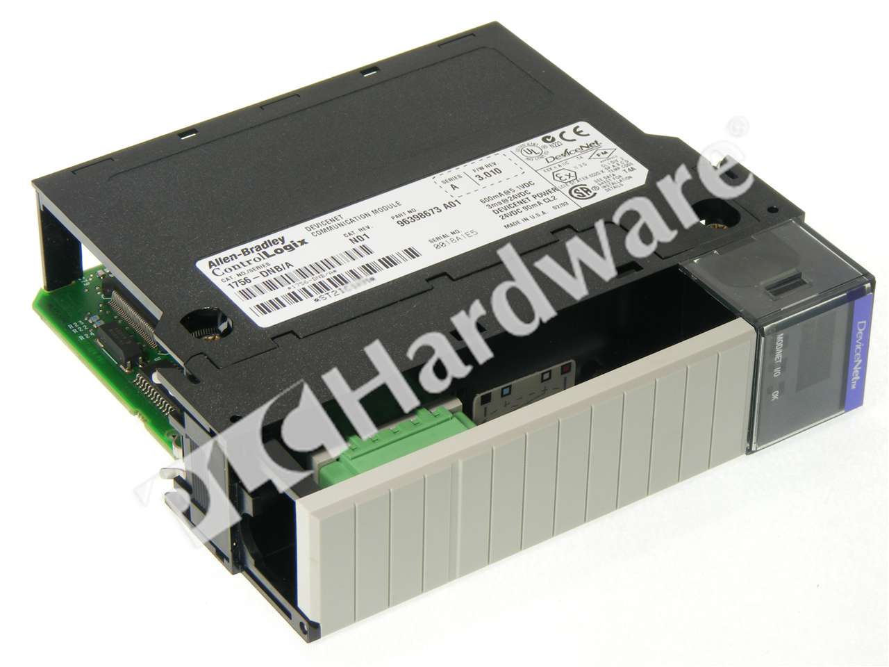 PLC Hardware - Allen Bradley 1756-DNB Series A, Used in a PLCH Packaging