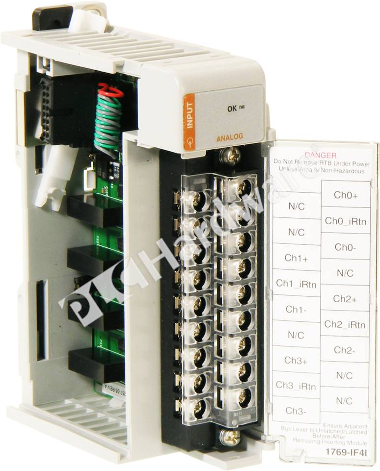 PLC Hardware: Allen Bradley 1769-IF4I Analog Current/Voltage Input, 4-Ch
