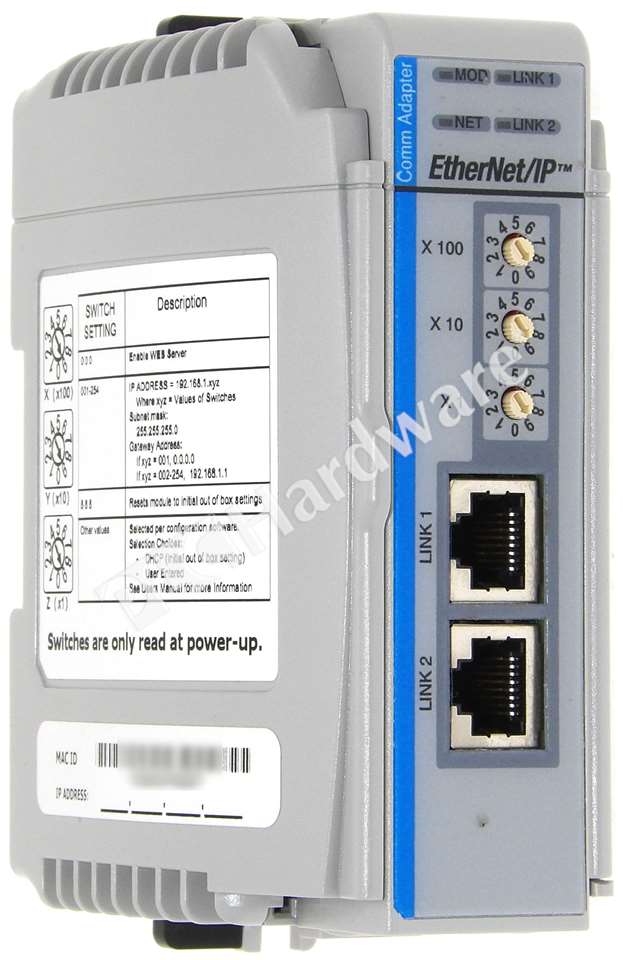 PLC Hardware: Allen-Bradley 1769-AENTR Compact I/O EtherNet/IP