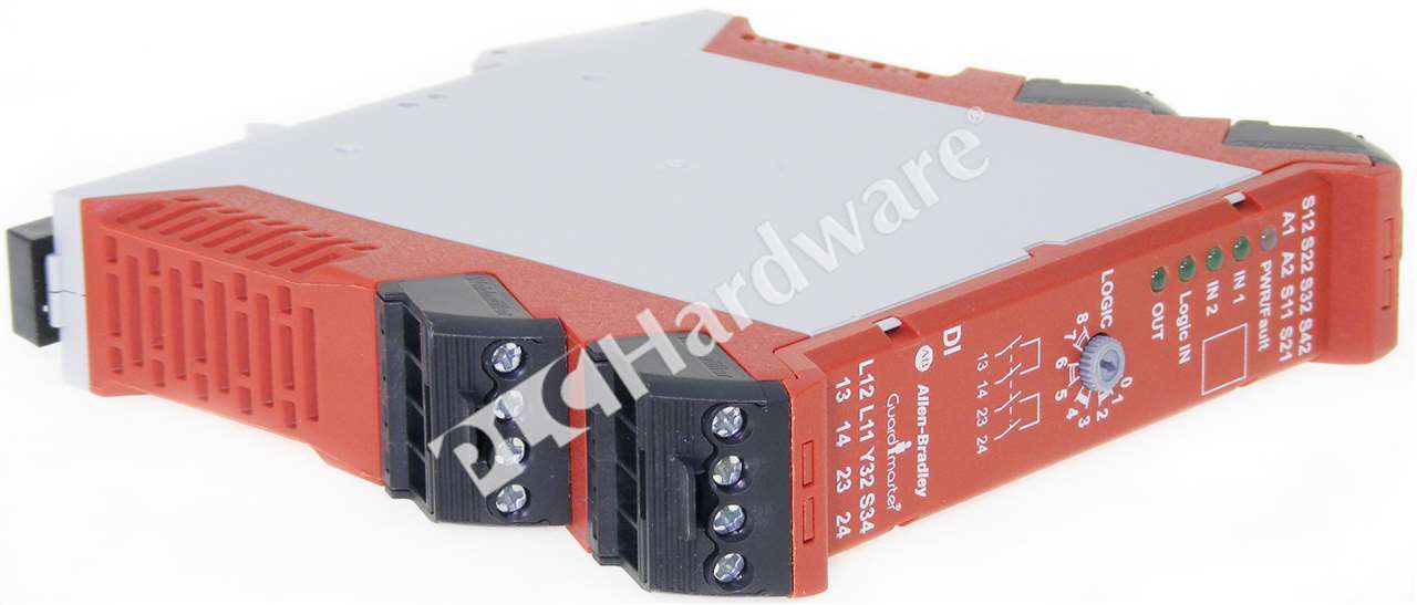 PLC Hardware: Allen-Bradley 440R-D22R2 Guardmaster Dual Input Safety Relay