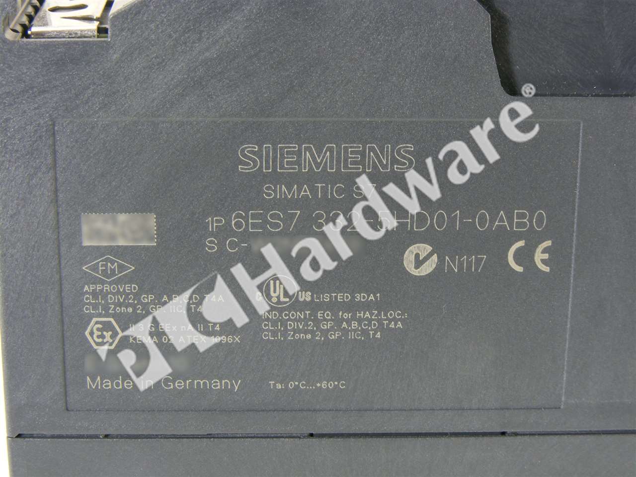 PLC Hardware - Siemens 6ES7332-5HD01-0AB0, Used PLCH Packaging
