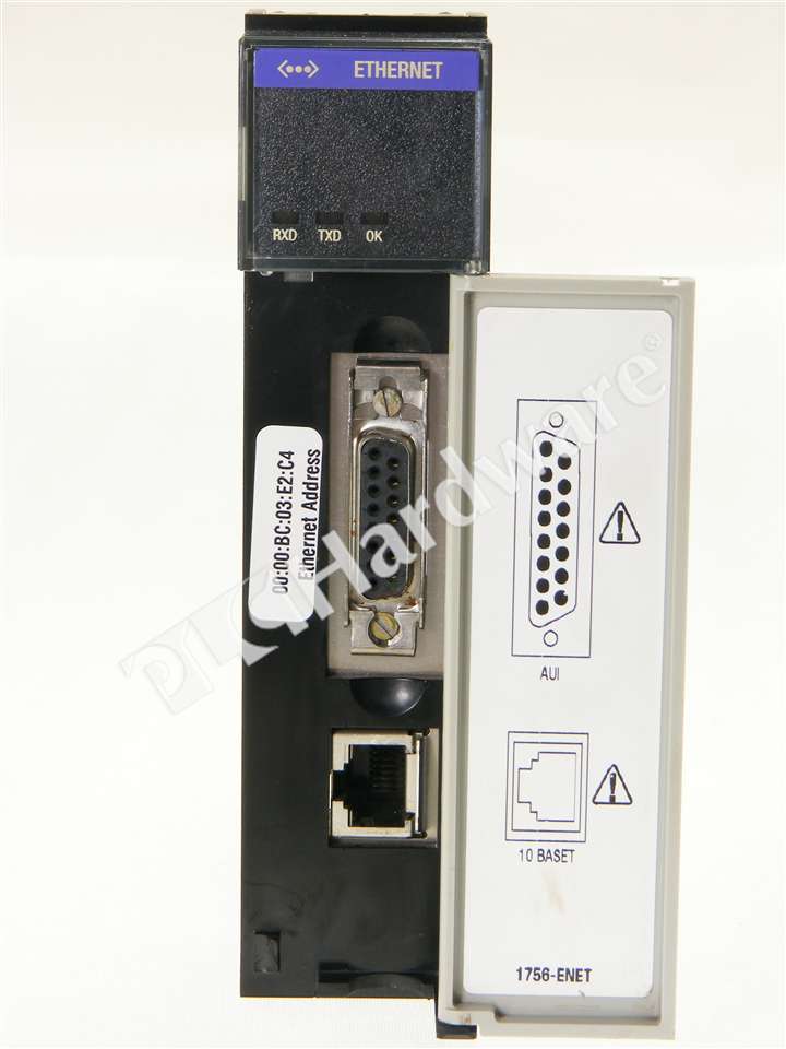 Plc Hardware Allen Bradley Enet Series A Used In A Plch Packaging