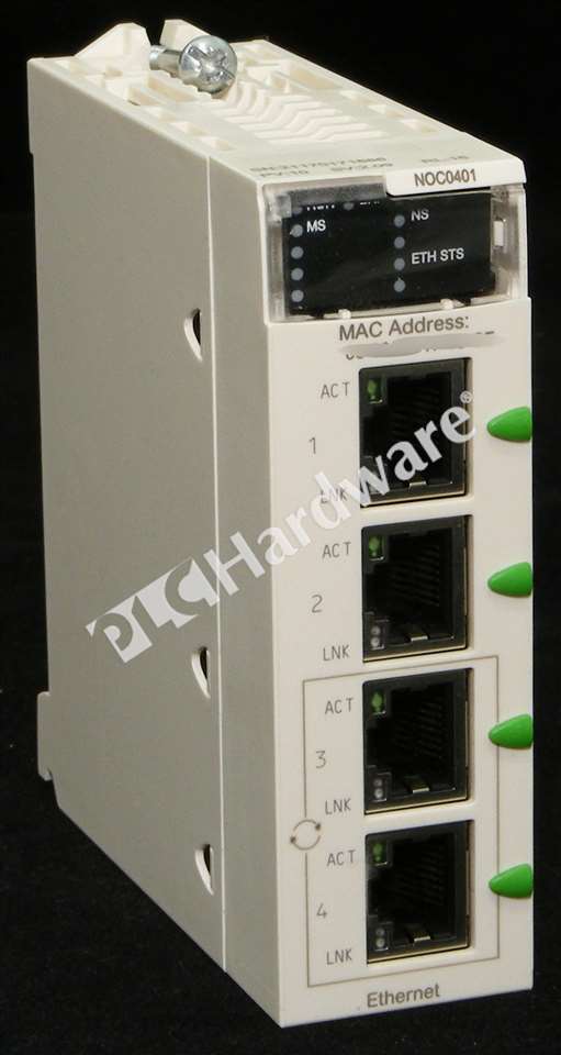 New Schneider Electric Bmxnoc0401 Modicon M340 Ethernet Module 4 Ports