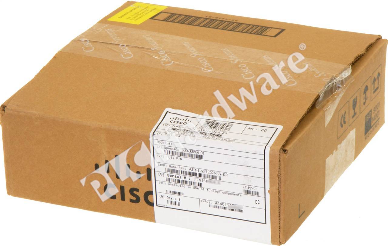 PLC Hardware - Cisco AIR-LAP1262N-A-K9, New Factory Sealed