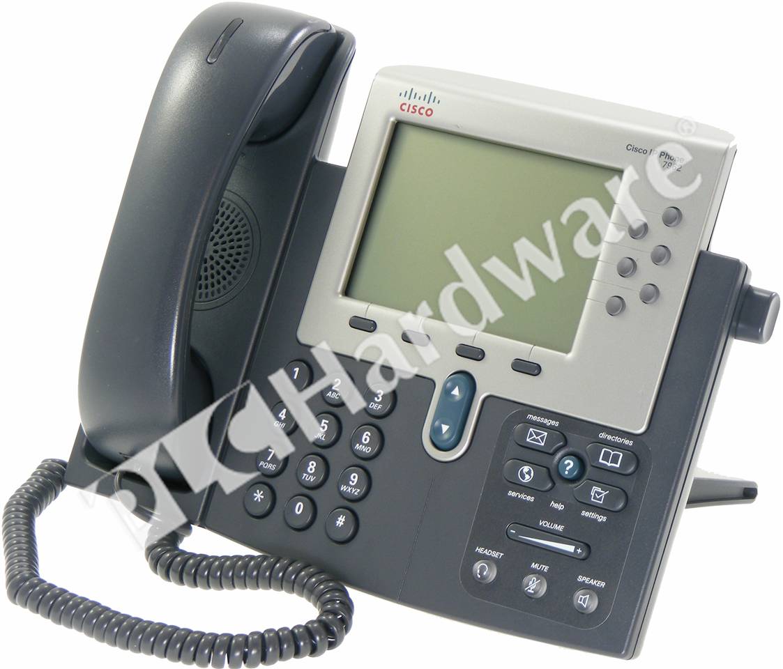 Plc Hardware Cisco Cp 7962g Unified Ip Phone 7962 With 5 In Grayscale