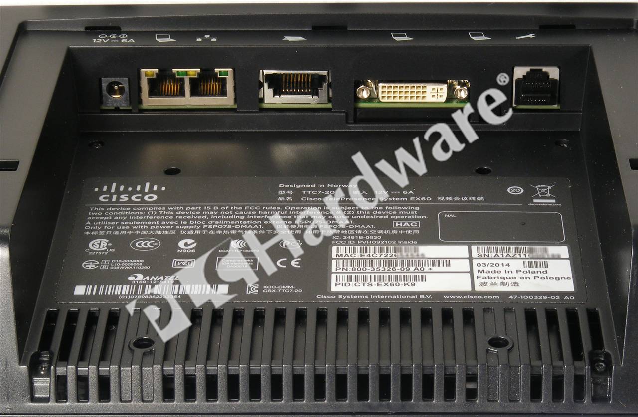 Plc Hardware Cisco Cts Ex60 K9 New Factory Open