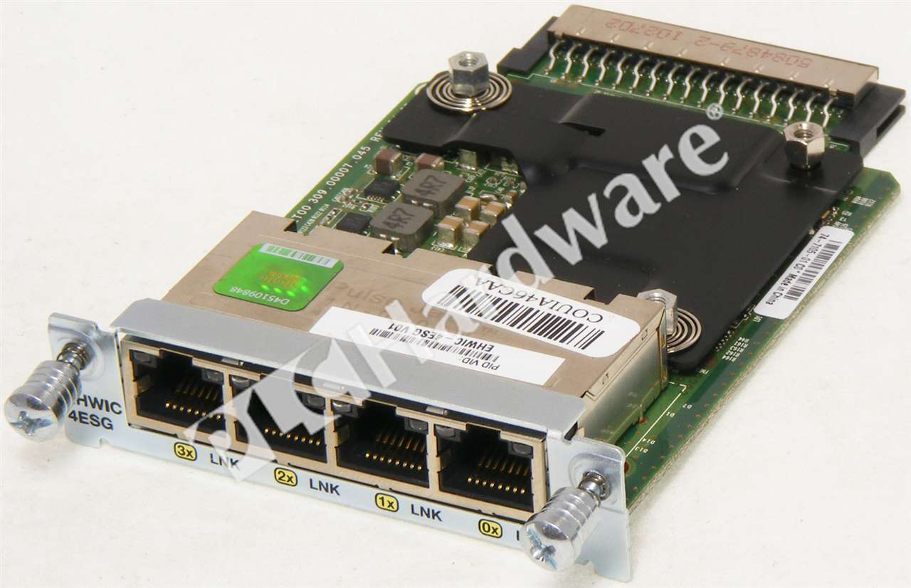 Cisco Ehwic Esg Genuine Enhanced High Speed Wan Interface Card Gigabit