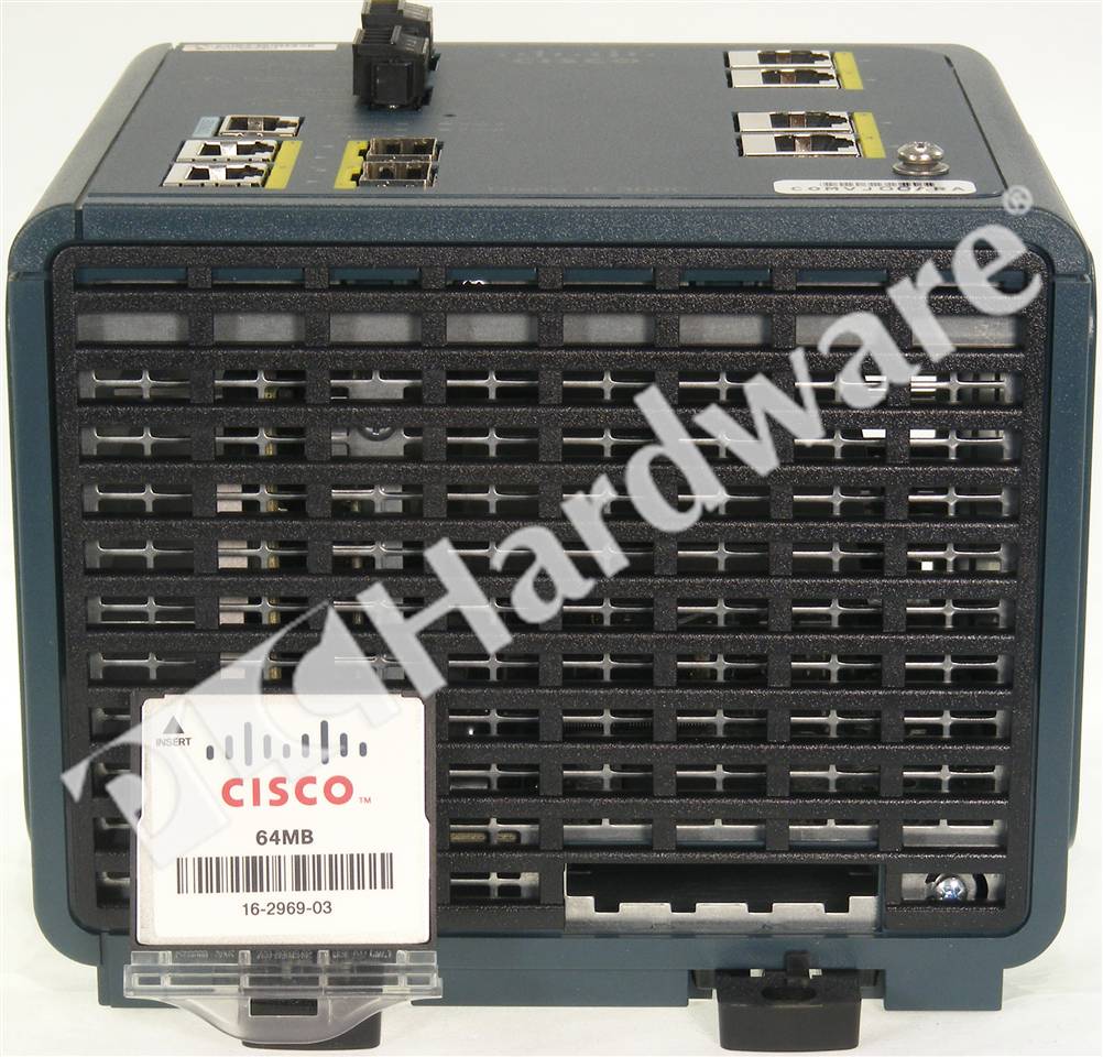 PLC Hardware: Cisco IE-3000-4TC Industrial Ethernet 3000 Switch 4-FE,  2-T/SFP