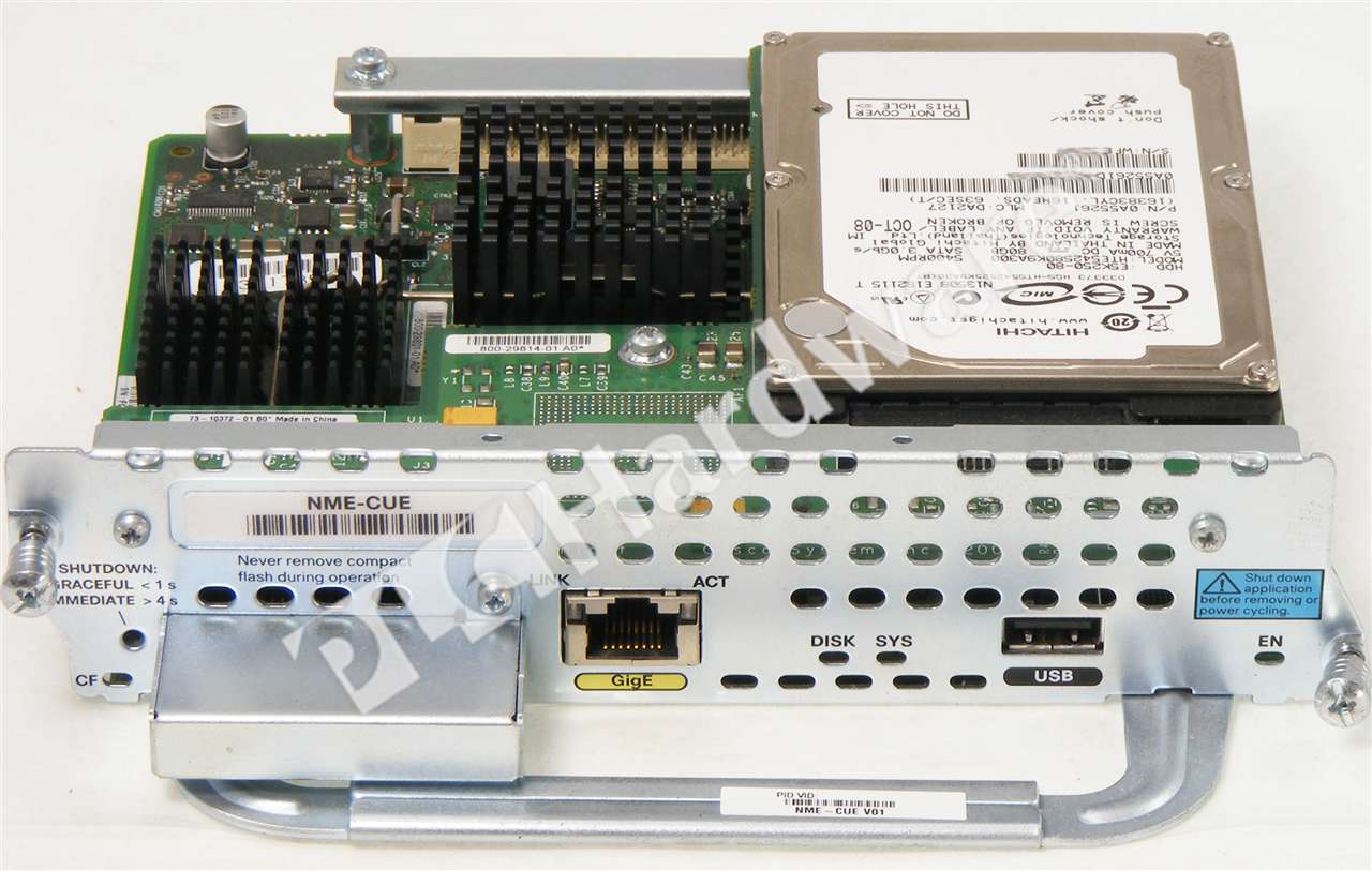 PLC Hardware: Cisco NME-CUE Unity Express Enhanced Network Module