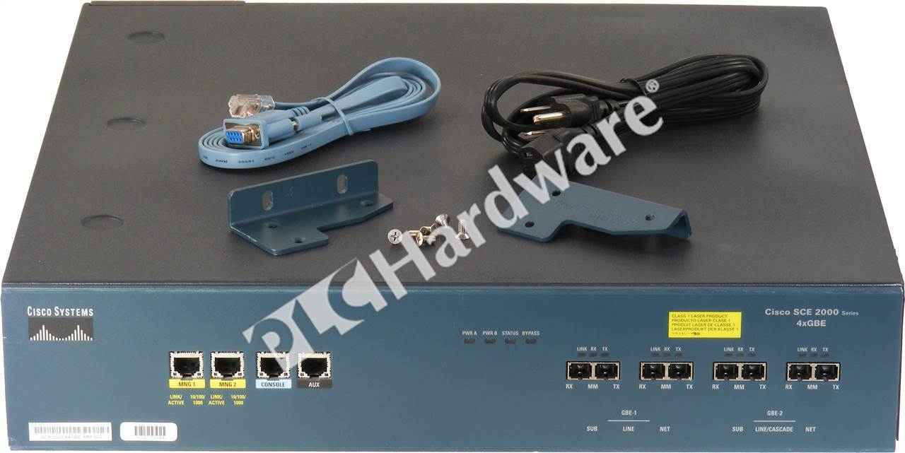 PLC Hardware: Cisco SCE2020-4XGBE-MM SCE 2020 Service Control