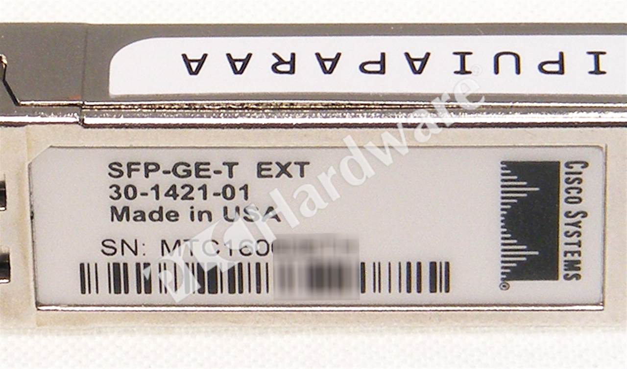 Plc Hardware Cisco Sfp Ge T Used Plch Packaging 0307