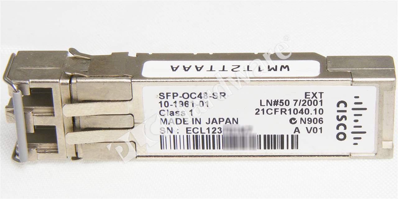 PLC Hardware Cisco SFP OC48 SR Used In PLCH Packaging