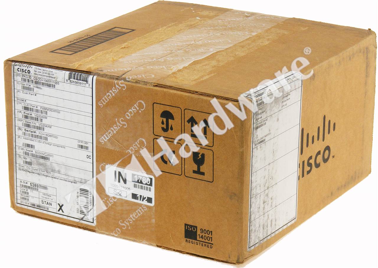 Plc Hardware: Cisco Vg204xm 4-port Fxs Analog Voice Gateway, 2-10 100 