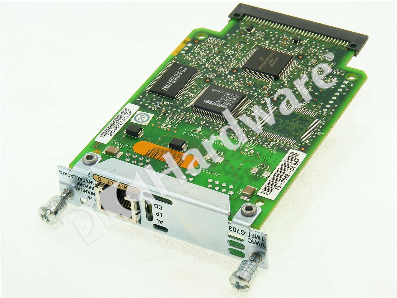 PLC Hardware - Cisco VWIC-1MFT-G703=, Used in PLCH Packaging