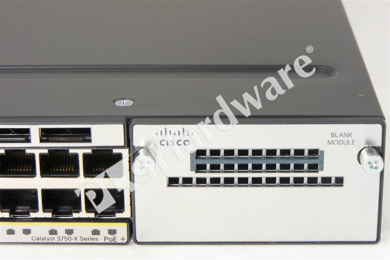 PLC Hardware: Cisco WS-C3750X-24P-L Catalyst 3750X Switch, 24 Gigabit PoE+  LAN