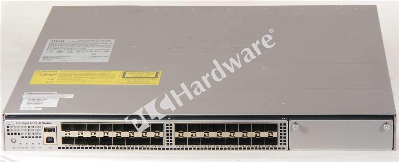 PLC Hardware: Cisco WS-C4500X-32SFP+ Catalyst 4500-X Switch 32-Port 10G, No  PS