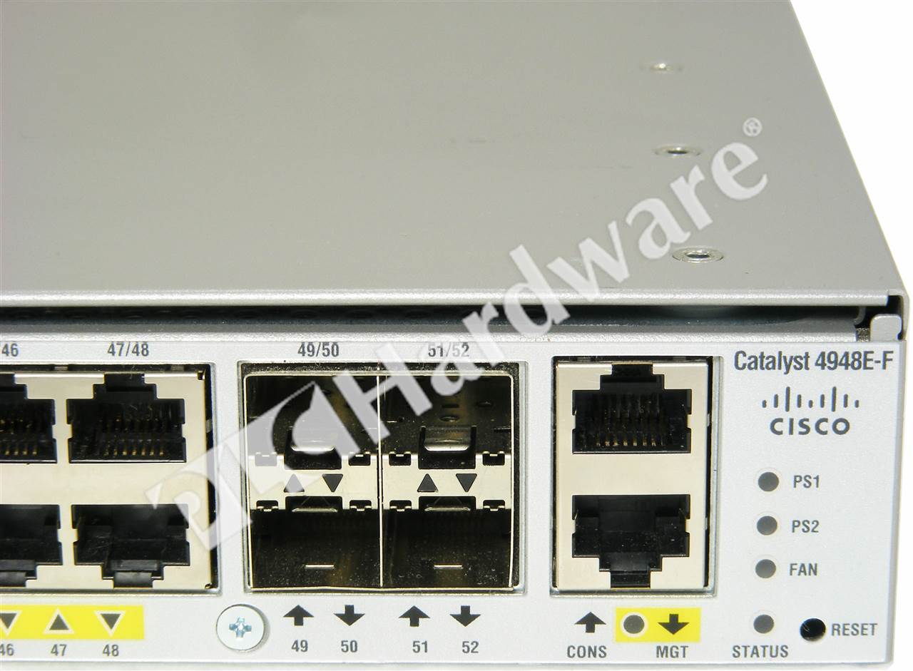 PLC Hardware: Cisco WS-C4948E-F-S Catalyst 4948E 48-GE & 4-SFP+ 1/10GE AC,  IPB