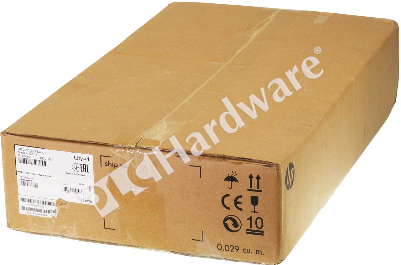 Plc Hardware: Hp Aruba J9776a 2530-24g Switch 24-ge, 4-ge Sfp