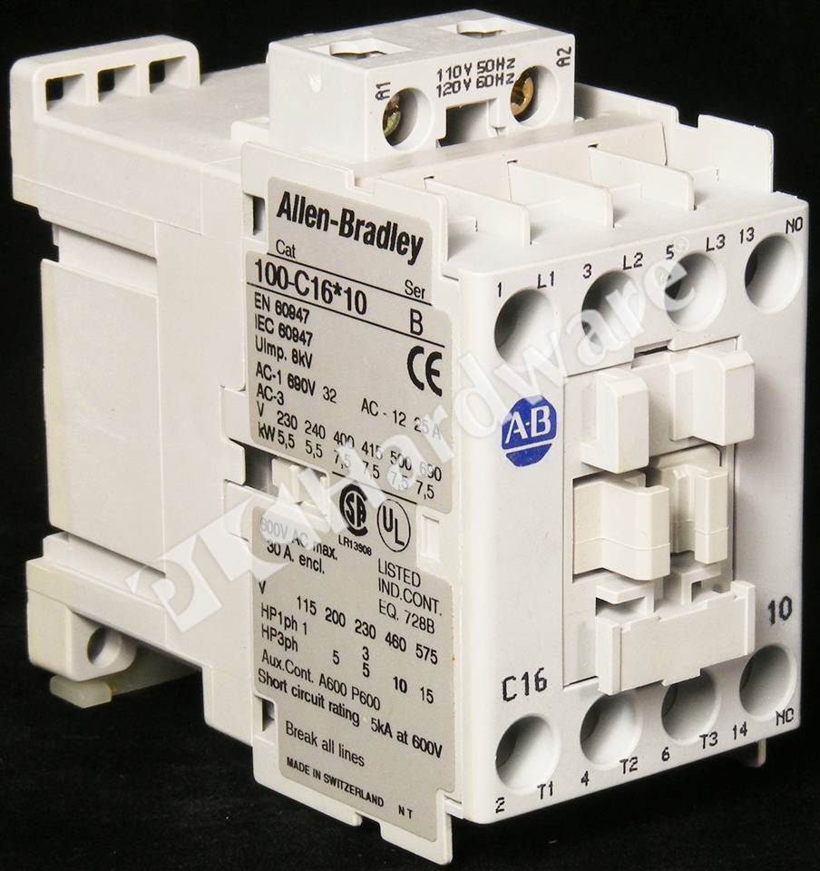PLC Hardware - Allen Bradley 100-C30EJ10 Series C, Surplus PLCH