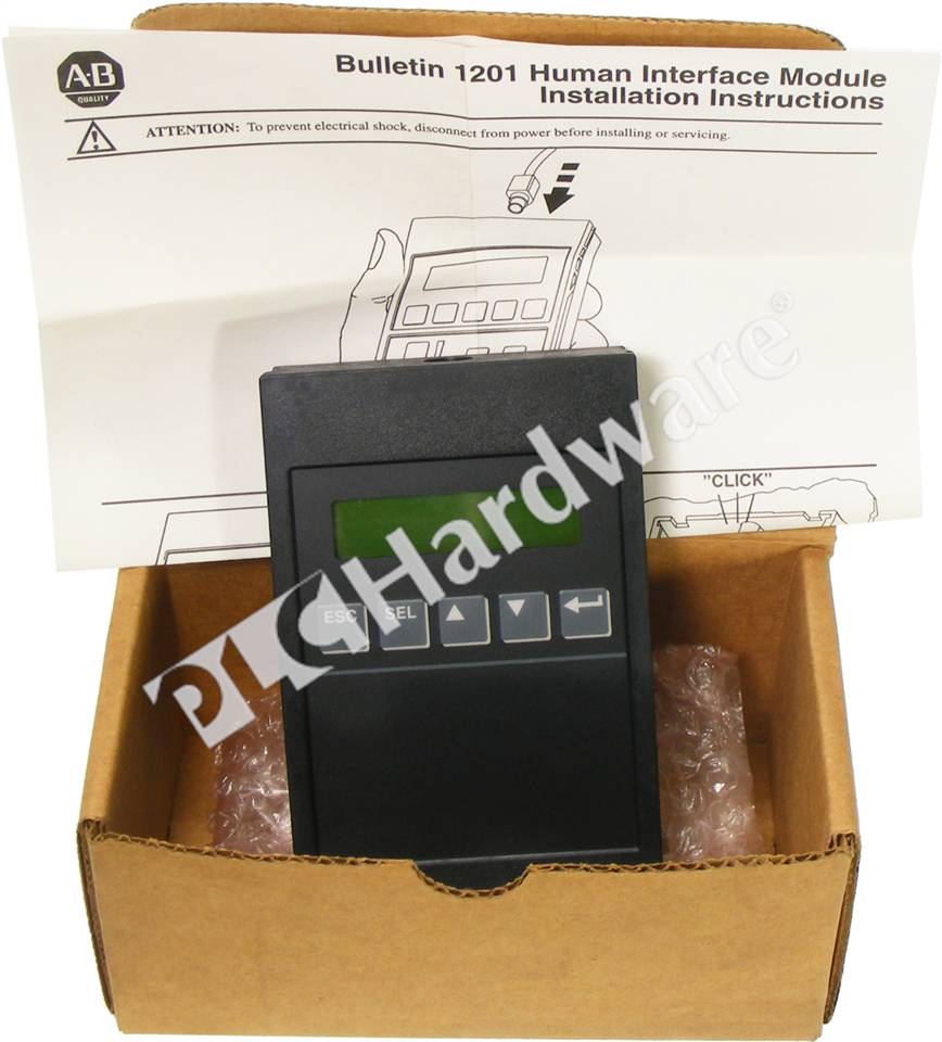 PLC Hardware - Allen Bradley 1201-HAP Series B, Surplus In Open Packaging