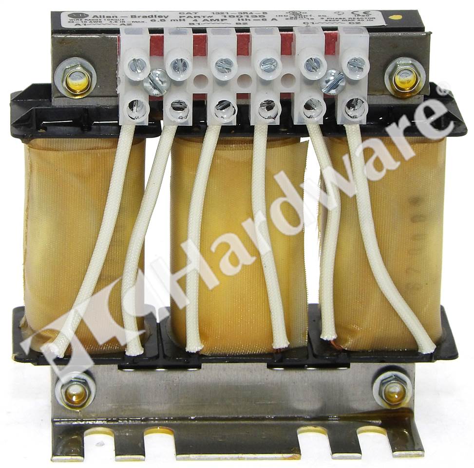 PLC Hardware: Allen-Bradley 1321-3R4-B Line Reactor, 3 Phase, Open, 4A ...