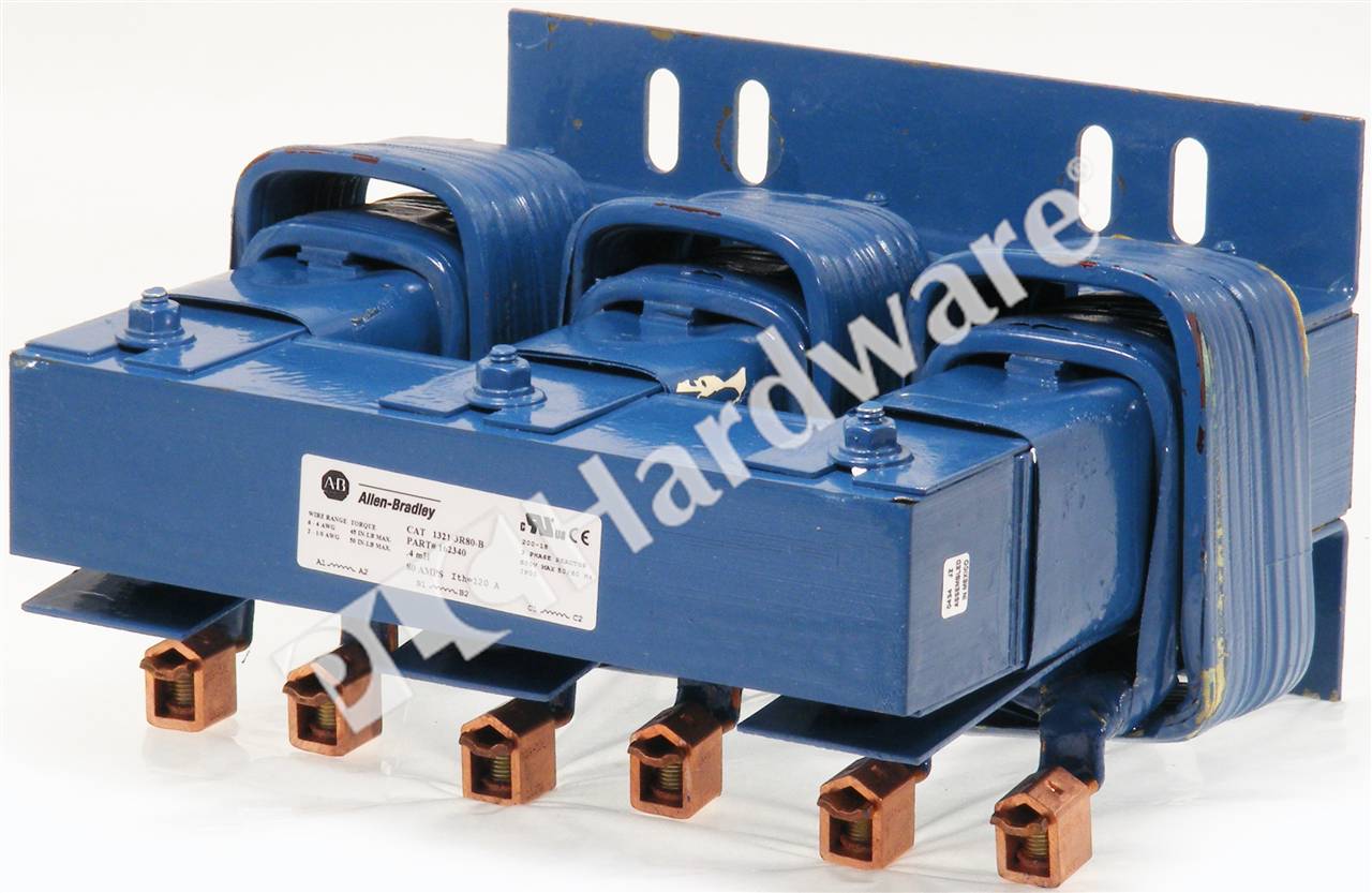 PLC Hardware: Allen-Bradley 1321-3R80-B Line Reactor For AC Drive, 80A ...