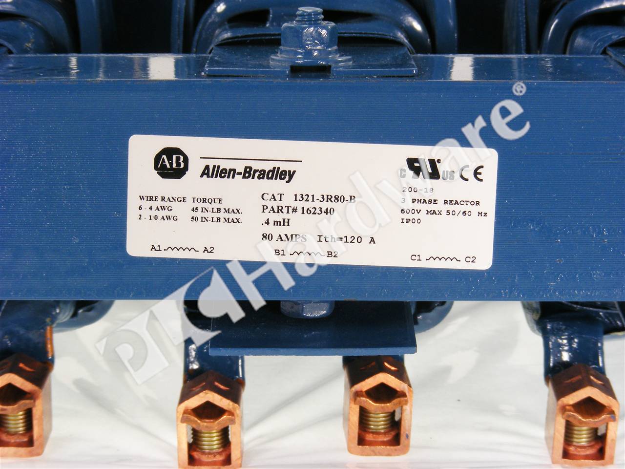 PLC Hardware: Allen-Bradley 1321-3R80-B Line Reactor For AC Drive, 80A ...