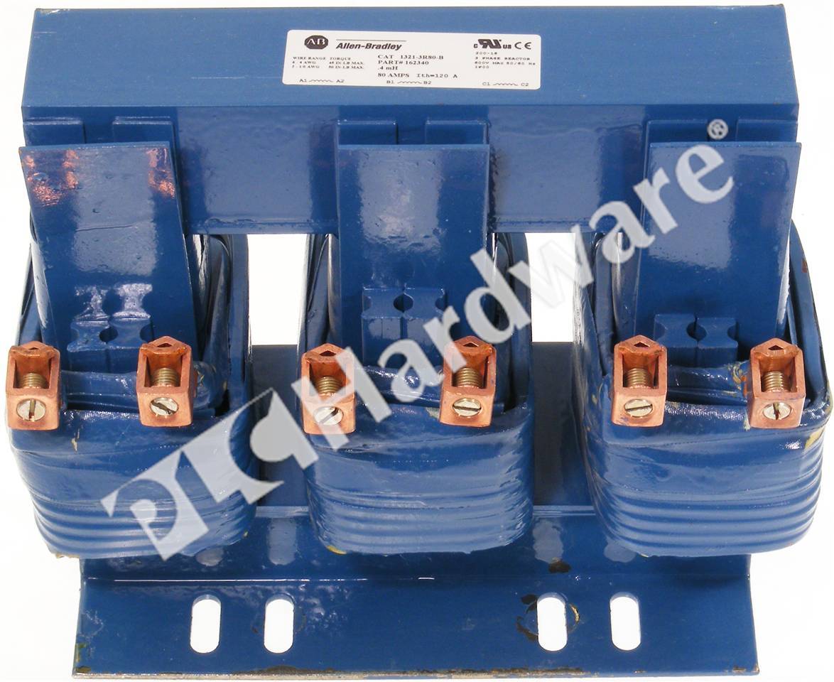 PLC Hardware: Allen-Bradley 1321-3R80-B Line Reactor For AC Drive, 80A ...