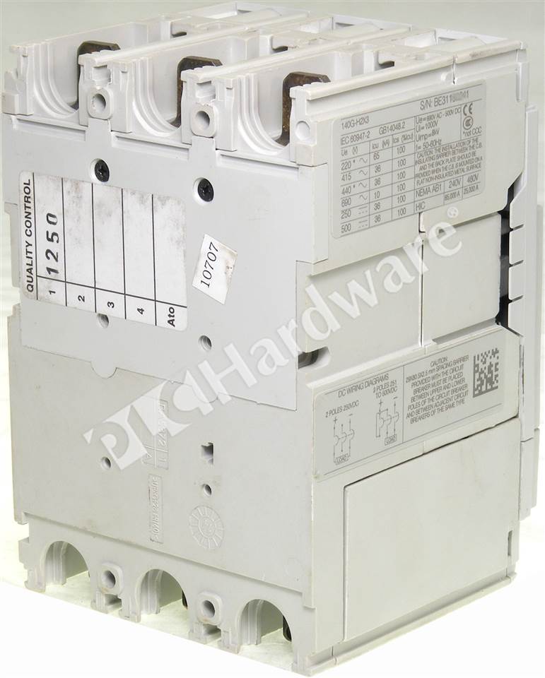 PLC Hardware Allen Bradley 140G H2C3 C50 Molded Case Circuit Breaker