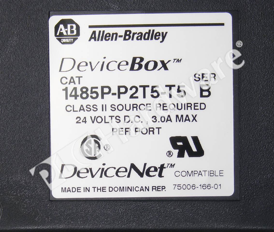 PLC Hardware - Allen Bradley 1485P-P2T5-T5 Series B, Used PLCH Packaging