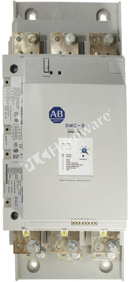 PLC Hardware: Allen-Bradley 150-C201NBD SMC-3 Smart Motor Controller, 201A