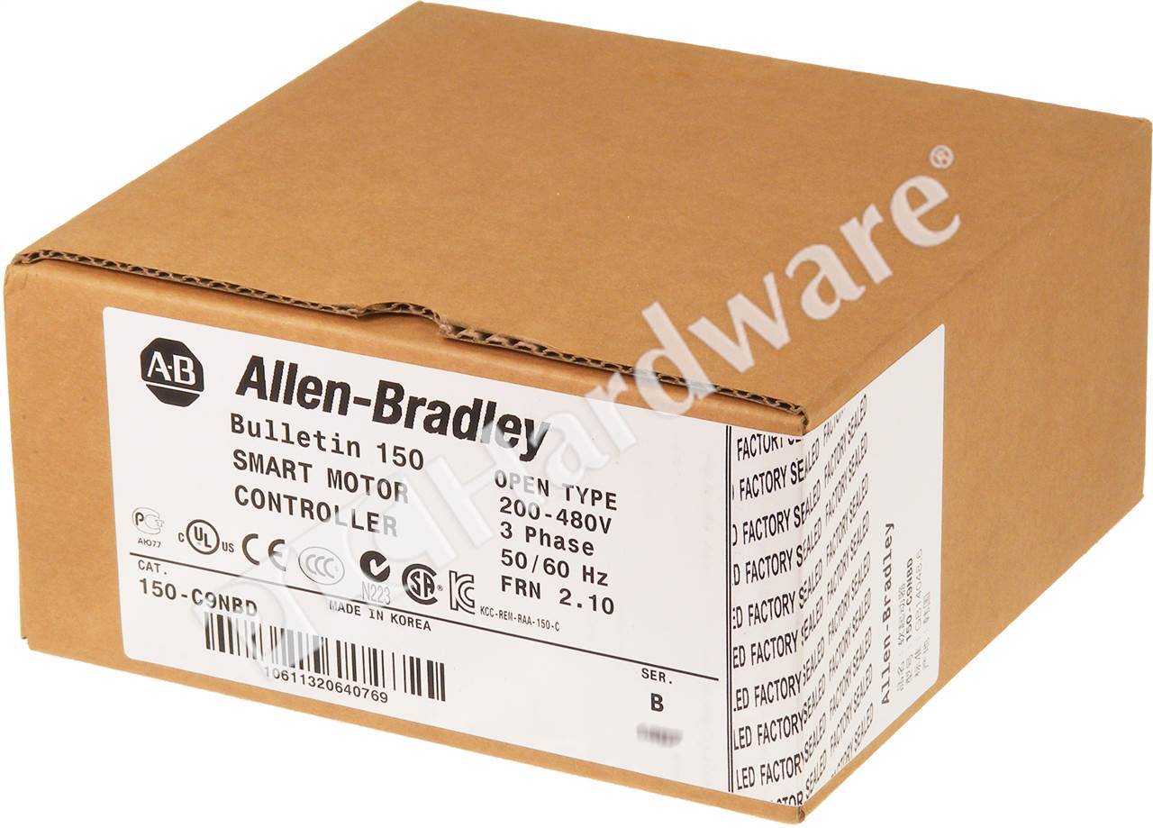 PLC Hardware - Allen Bradley 150-C9NBD Series B, Surplus in Sealed Packaging