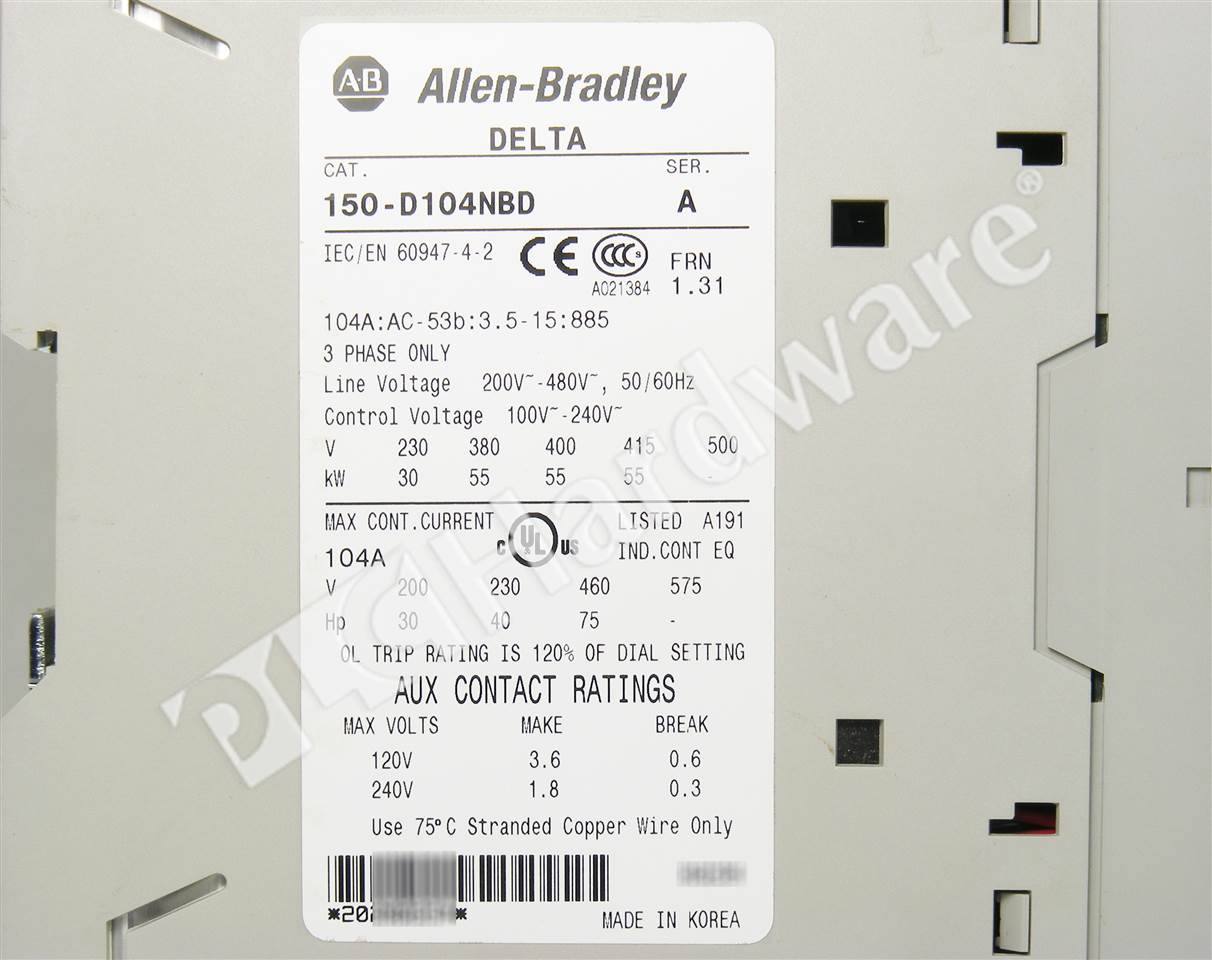 Plc Hardware Allen Bradley D Nbd Series A Surplus In Open