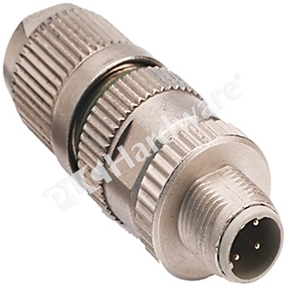 PLC Hardware: Allen-Bradley 1585D-M4DC-SH M12 IDC Connector, 4-Pin, Male