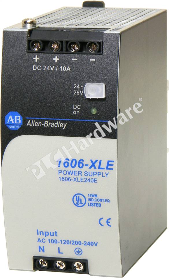 PLC Hardware - Allen Bradley 1606-XLE240E Series A, New Surplus Open