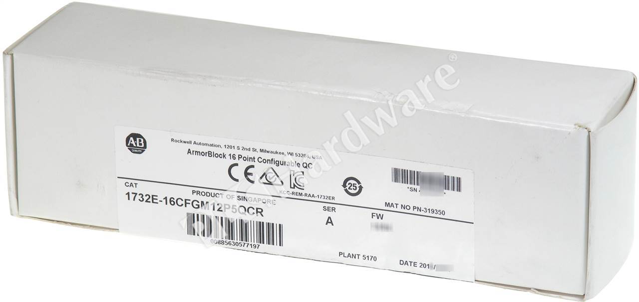 PLC Hardware - Allen Bradley 1732E-16CFGM12P5QCR Series A, New Factory