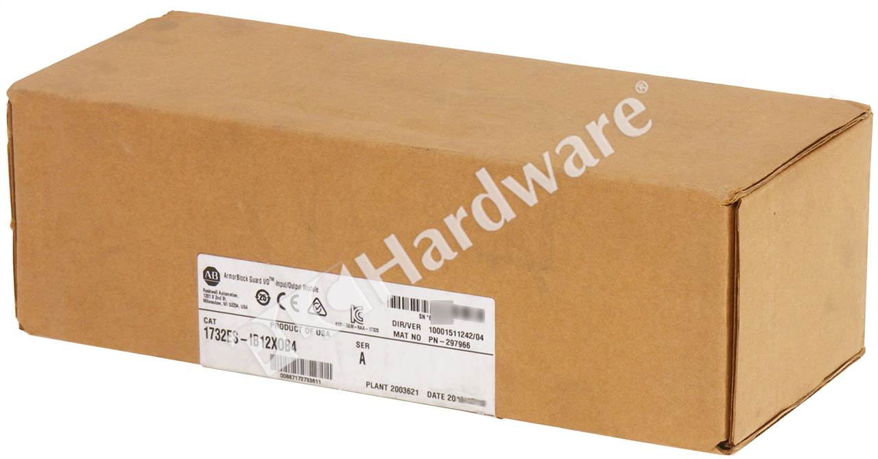 PLC Hardware: Allen-Bradley 1732ES-IB12XOB4 ArmorBlock Guard EtherNet I/O