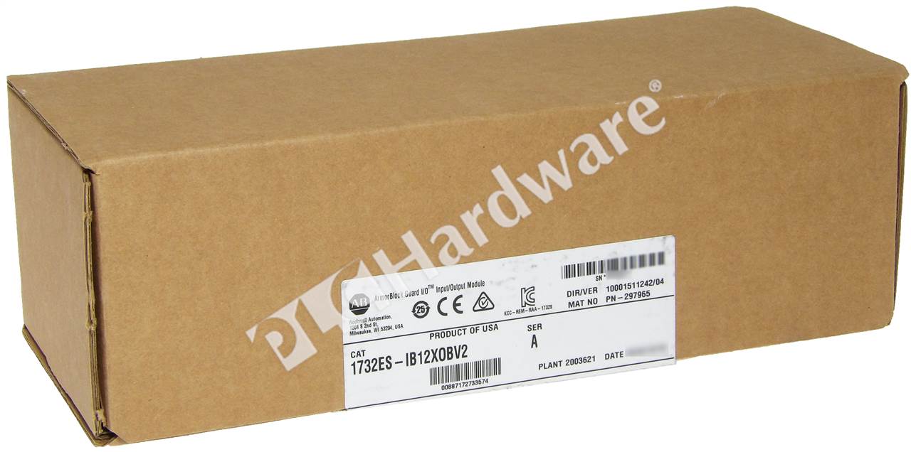 PLC Hardware: Allen-Bradley 1732ES-IB12XOBV2 ArmorBlock Guard EtherNet I/O