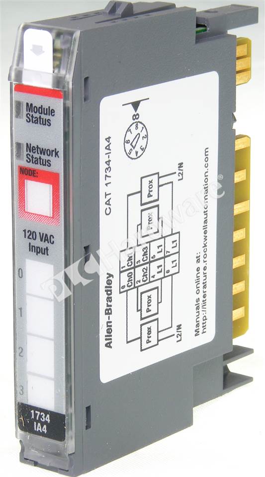 PLC Hardware: Allen-Bradley 1734-IA4 POINT I/O 120V AC 4-Channel