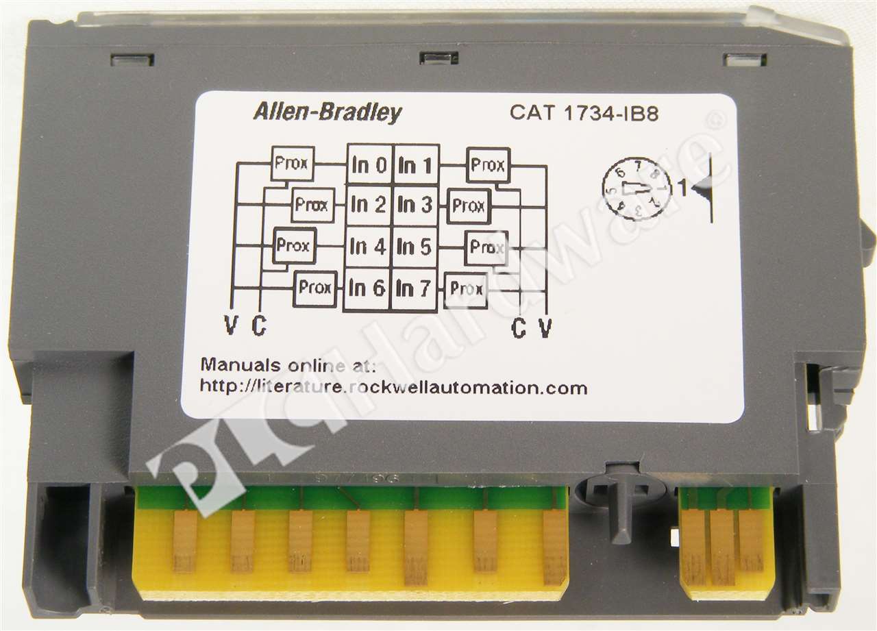 New Allen Bradley 1734-IB8 /D POINT Digital DC Input Module 24V DC 8Ch ...