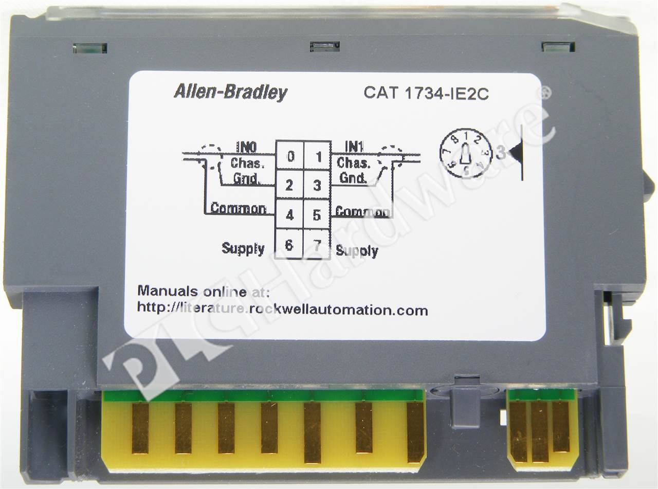 PLC Hardware: Allen-Bradley 1734-IE2C POINT I/O Analog Current