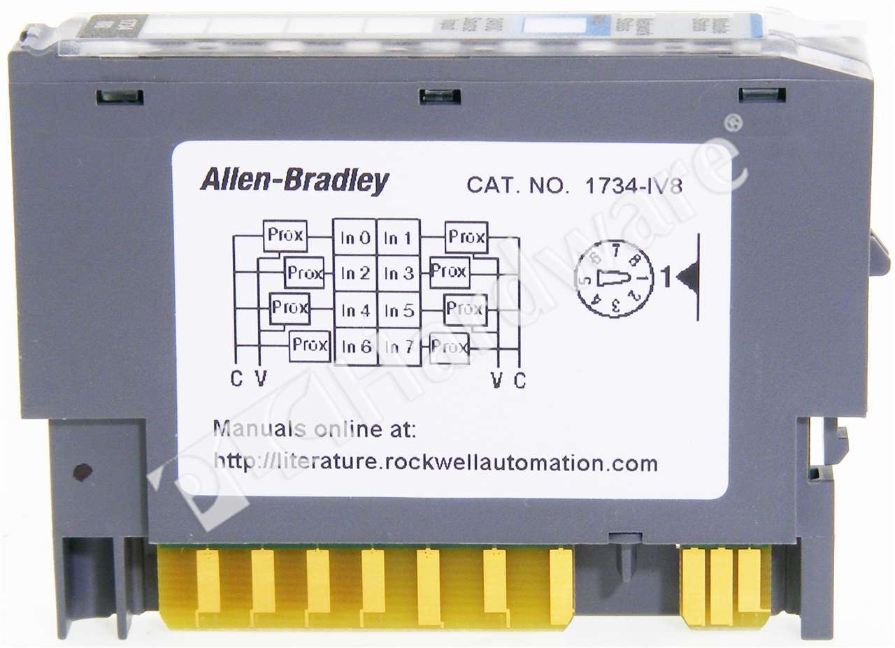 Allen Bradley 1734-IV8 /C 1734-1V8 POINT I/O 24V DC 8-Ch Source Input Module Qty 10612598309839