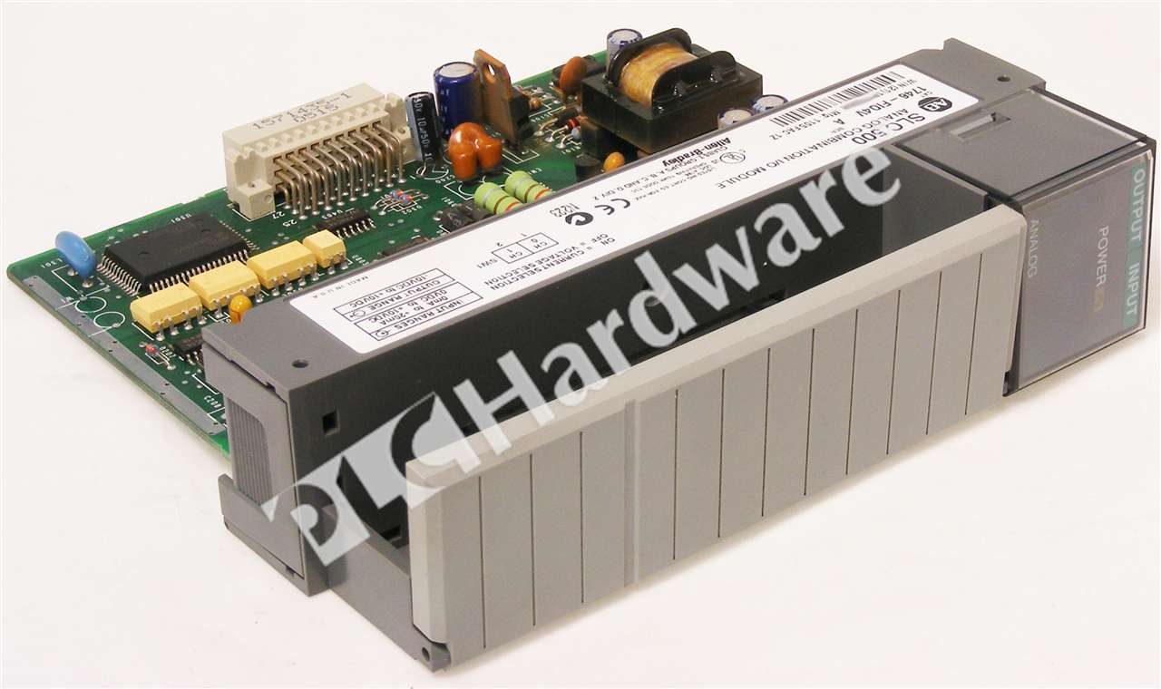 PLC Hardware: Allen-Bradley 1746-FIO4V SLC 500 Fast Analog Module 2-In/2-Out