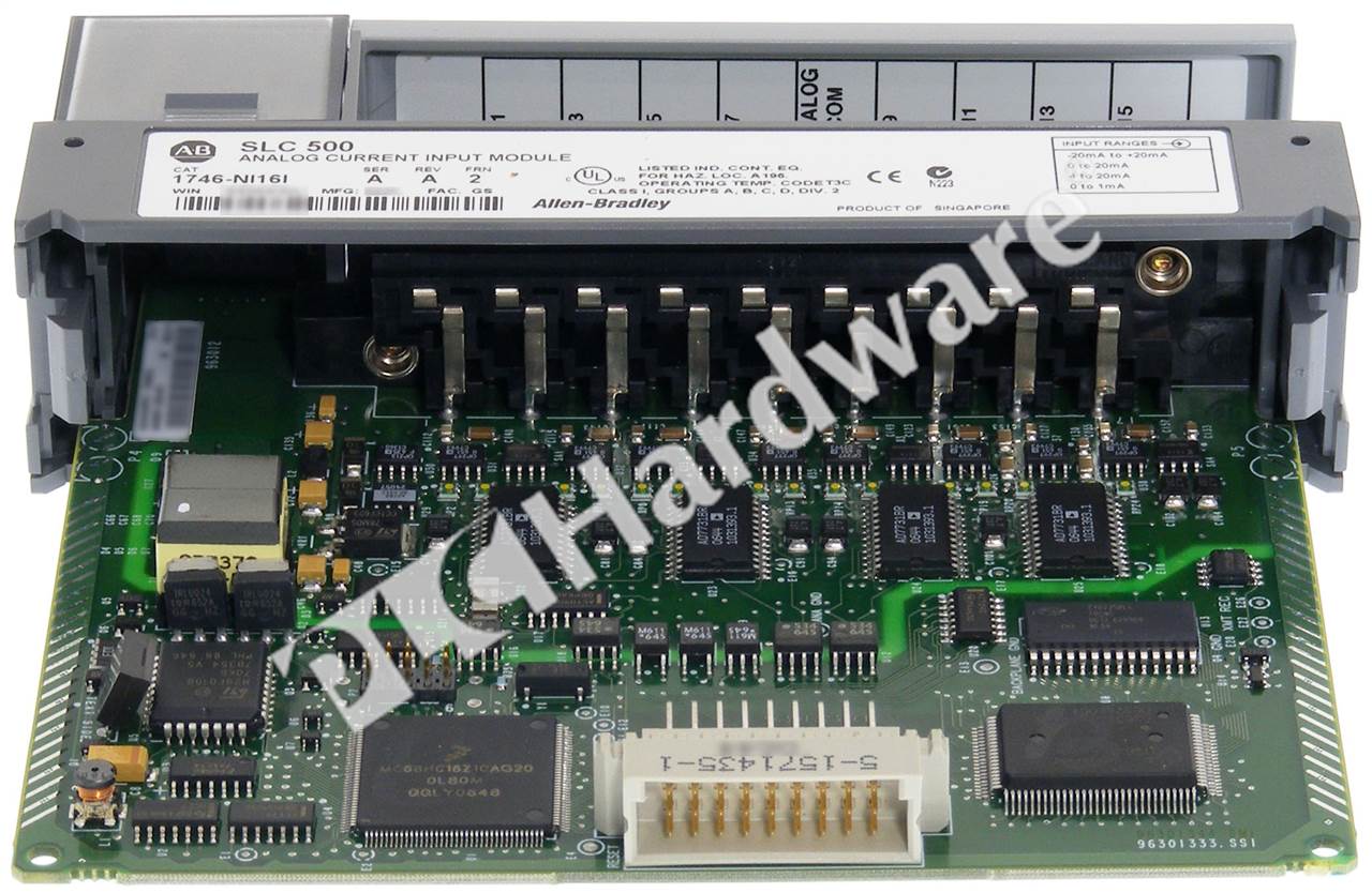 PLC Hardware: Allen-Bradley 1746-NI16I SLC 500 Analog Current