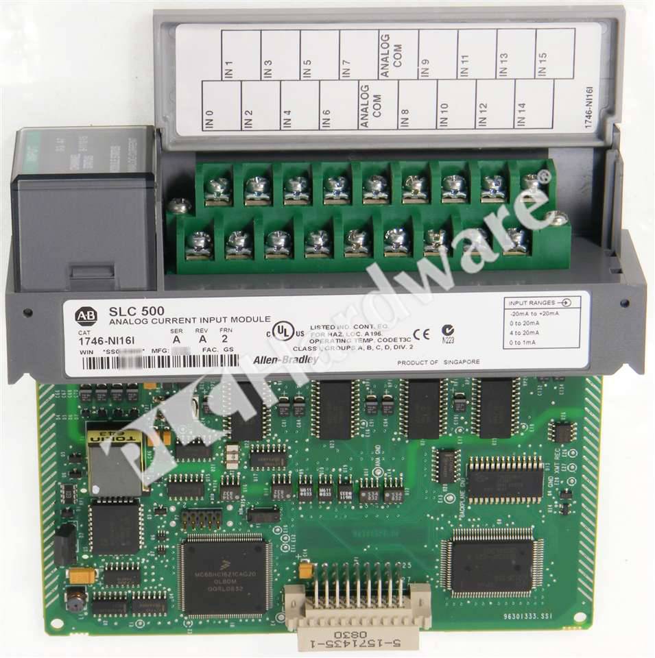 PLC Hardware - Allen Bradley 1746-NI16I Series A, New Factory Sealed