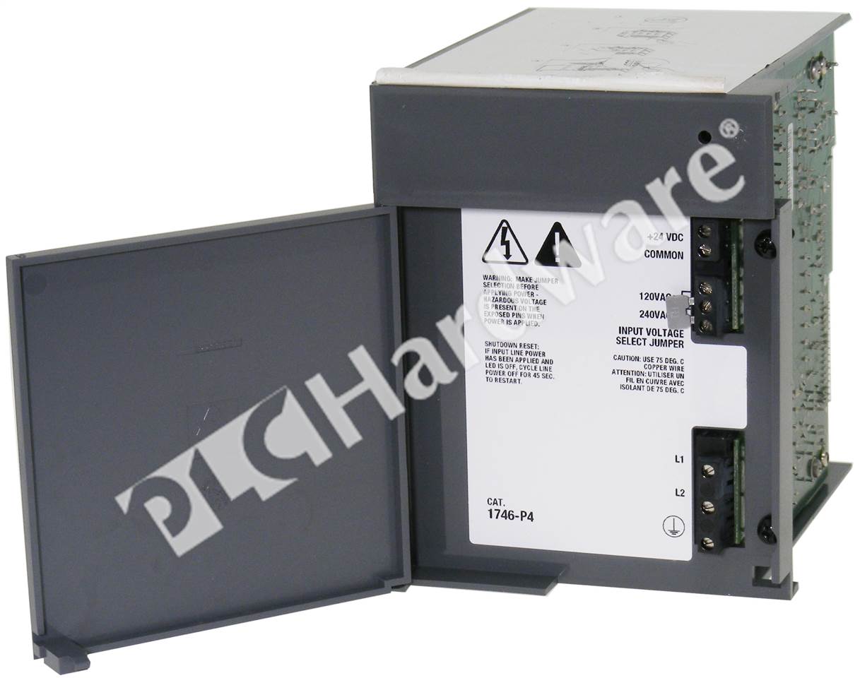 PLC Hardware: Allen-Bradley 1746-P4 SLC 500 Rack Mount Power