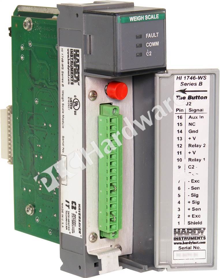 PLC Hardware - Allen Bradley 1746-WS Series B, Surplus Open Pre-owned